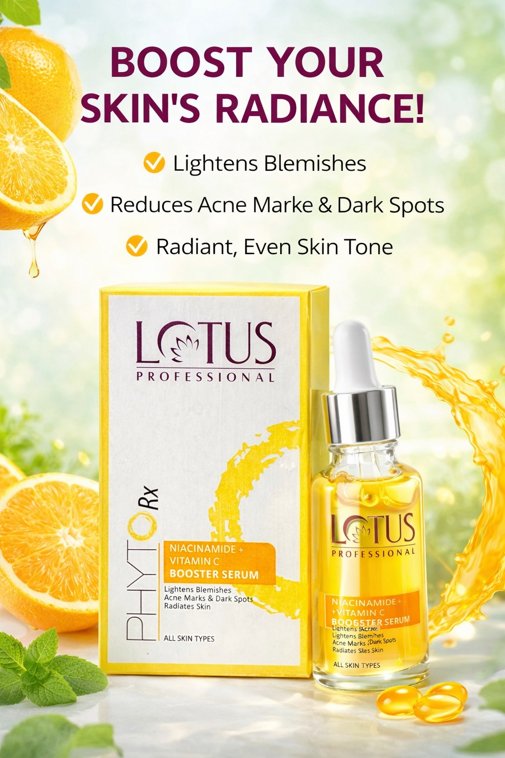 Lotus Professional PhytoRx Niacinamide + Vitamin C Booster Serum