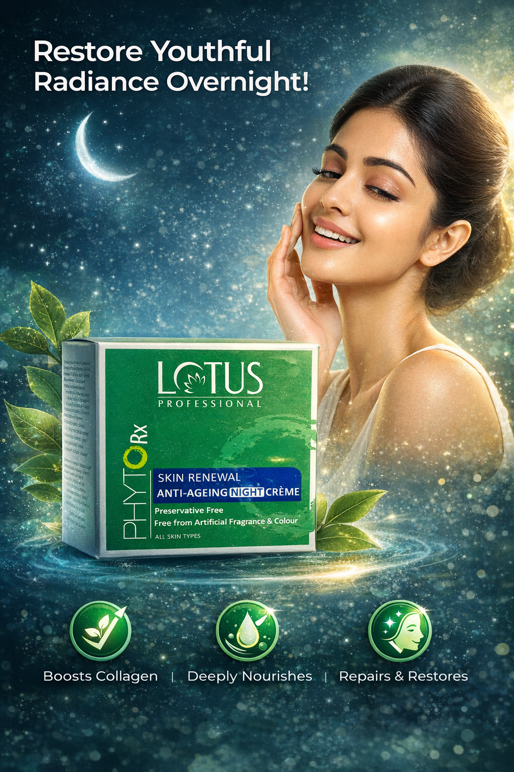 Lotus Anti aging Night Cream